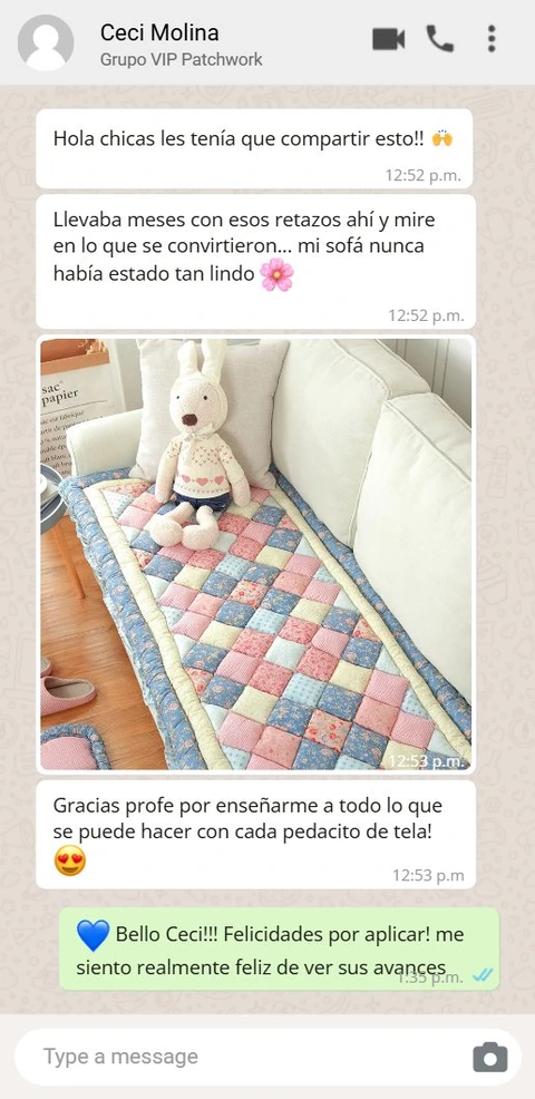 Josefina Perez – maceteros patchwork vendidos