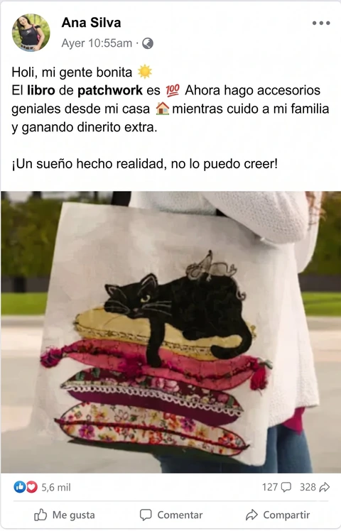 Ana Silva – accesorios patchwork desde casa