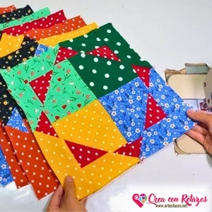 Paso 3: Crea tu tela patchwork